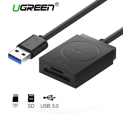 UGREEN USB 3.0 Multi Memory Card Reader for TF SD Micro SD SDXC SDHC Card 256G