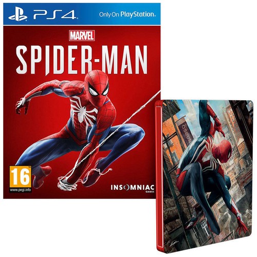 Marvel's Spider-Man + Steelbook (PS4) BRAND NEW AND SEALED - QUICK DISPATCH
