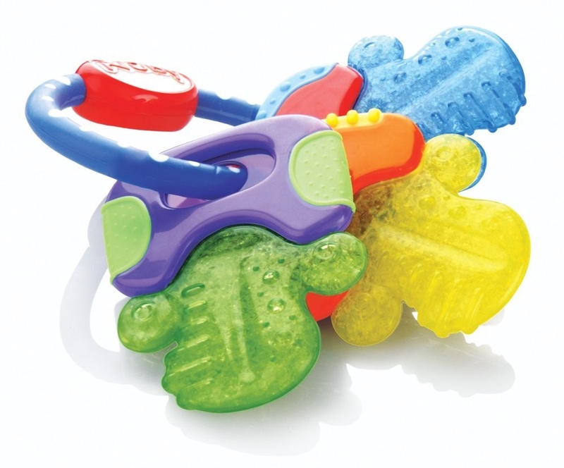 Nuby® icybite fruit Hard/Soft Teething Keys