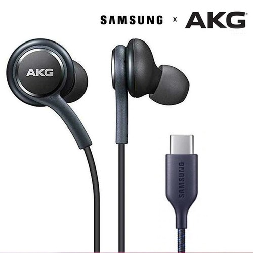 Type-c Earphones USB AKG Earbuds Wired In-ear Headphones Samsung Galaxy Note 10