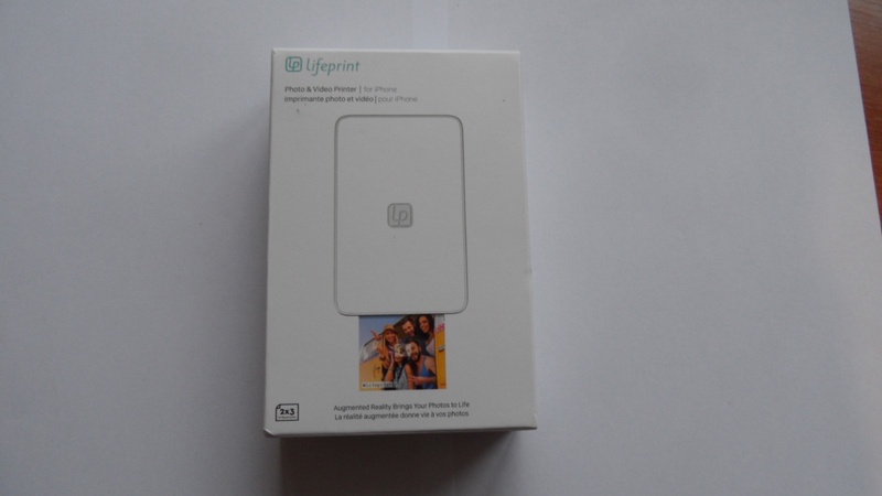 Lifeprint Photo & Video Printer For Apple iPhone LP001-1 2x3