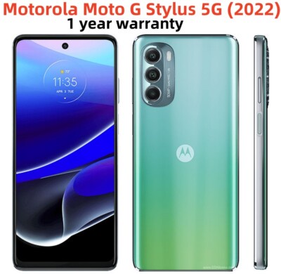 Motorola Moto G Stylus 5G (2022) 128GB+4GB 50MP Unlocked Smartphone New Sealed | eBay