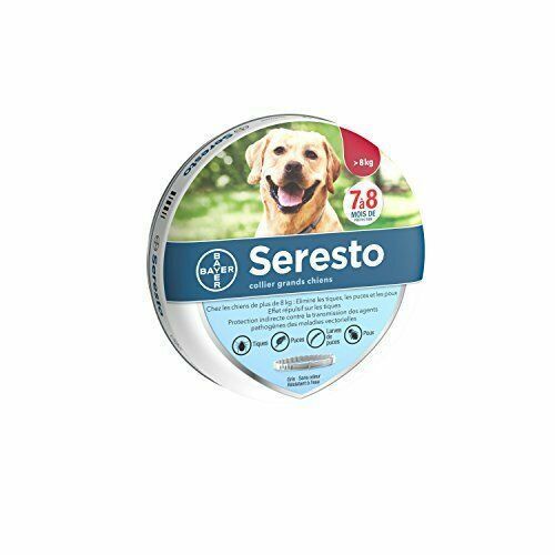 Bayer Seresto Collier antiparasitaire pour grands Chiens