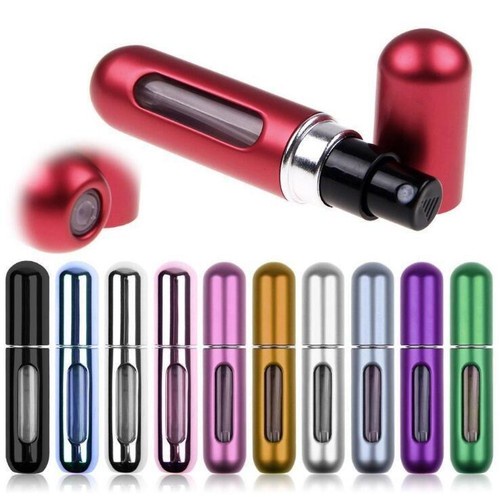 5ML Mini Portable Travel Refillable Perfume Atomizer Pump Spray Bottle Empty
