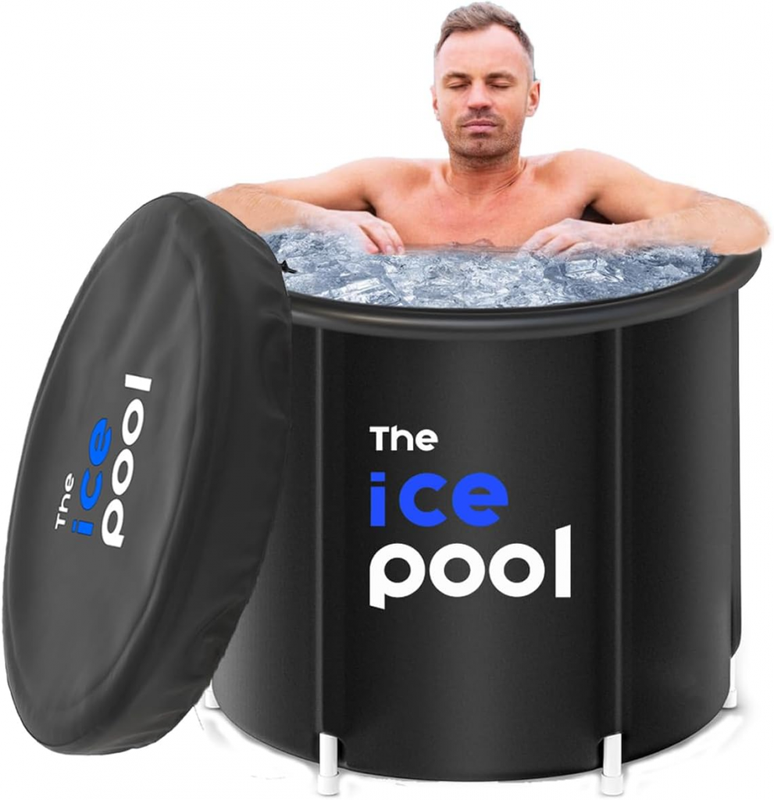 Amazon.com: XL Large Ice Bath Tub for Athletes Cold Plunge Tub Outdoor with Cover for Recovery and Cold Water Therapy,116 Gallons Capacity Portable Ice Bath Plunge Pool for Outdoor : Patio, Lawn & Garden