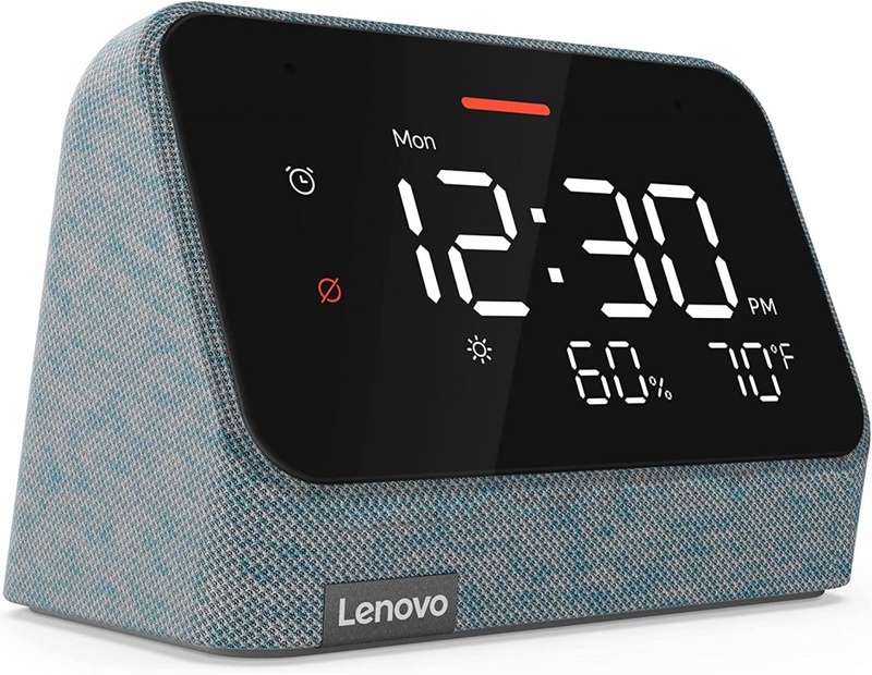 Lenovo Smart Clock Essential with Alexa Built-in רמקול חכם