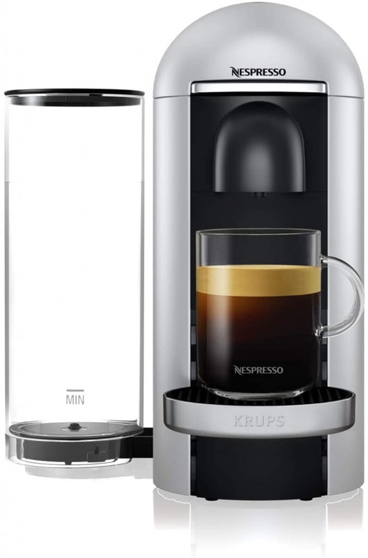 Nespresso Krups Machine Expresso Vertuo Plus Silver, Machine à Café, Cafetière Expresso, 5 Tailles de Tasses, 1,8L YY4152FD: Amazon.fr: Cuisine & Maison