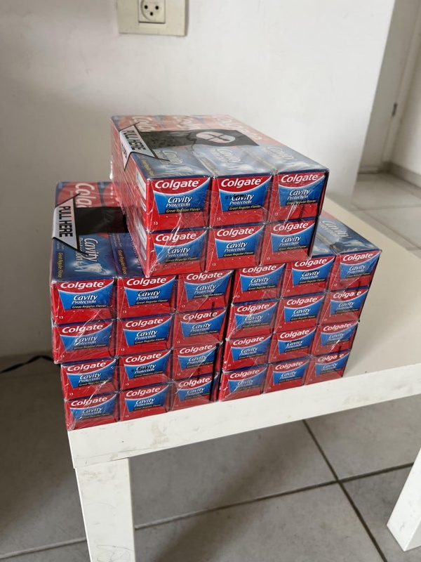 Colgate Cavity Protection רגילה - 6 שפורפרות של 170 גרם (!) ב- 16.5 שח (!!!) - דיל חיניחינם..