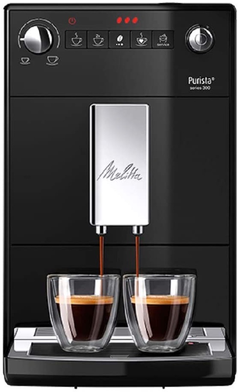 Melitta, Purista, Noir, F230-102 Machine à Café et Expresso Automatique avec Broyeur à Grains, Compacte, Silencieuse : Amazon.fr: Cuisine et Maison