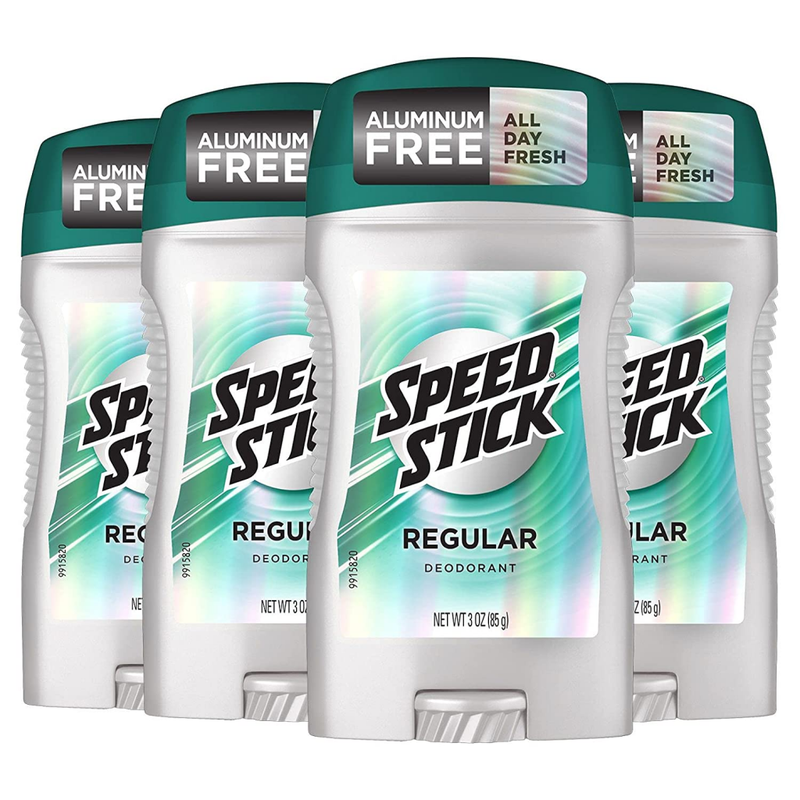 Amazon.com : Speed Stick Men's Deodorant, Regular, 3 Ounce, 4 Pack : Beauty & Personal Care