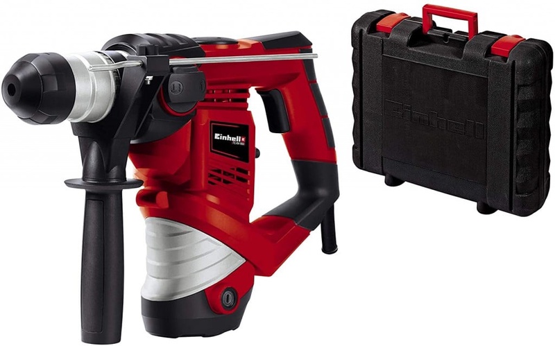 Einhell Martillo perforador TC-RH 900 (900 W, 3 J, capacidad de perforación en hormigón 26 mm, soporte SDS-Plus, tope de profundidad metálico, maletín) : Amazon.es: Bricolaje y herramientas