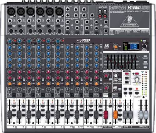 Behringer X1832USB Xenyx 18 Input 3/2 Bus Mixer : Amazon.de: Musical Instruments & DJ