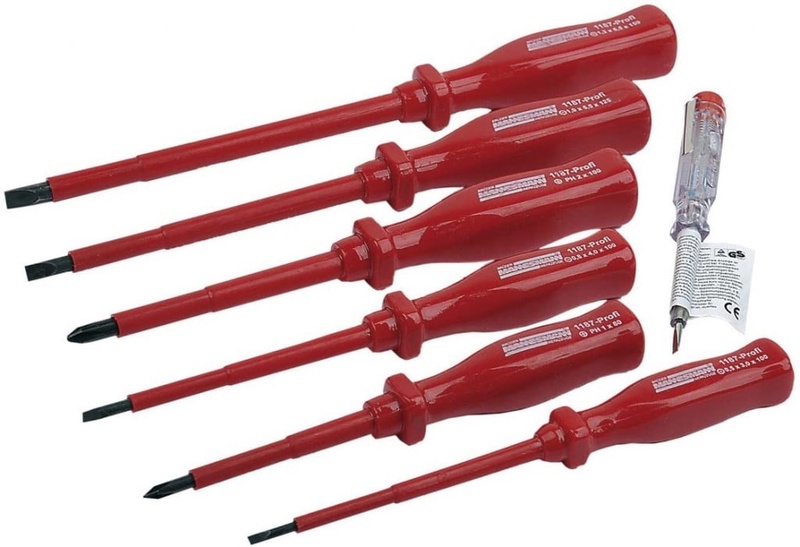 Mannesmann VDE-Screwdriver Set (7 Pieces): Amazon.de: Baumarkt