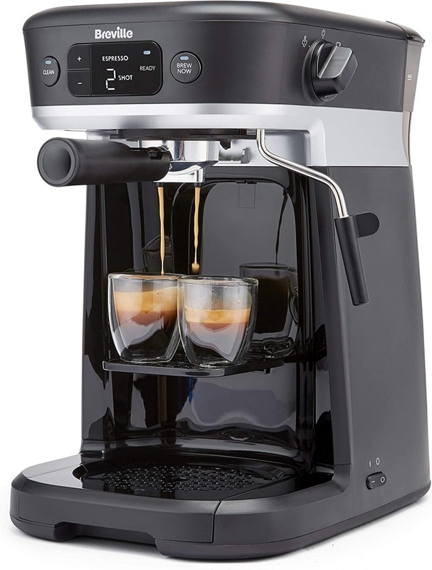Breville All-in-One Coffee House, Espresso, Filter and Pods Coffee Machine with Milk Frother, Dolce Gusto Compatible [VCF117] : Amazon.co.uk: Home & Kitchen
