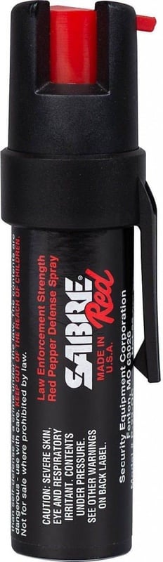 גז מדמיע - ספריי פלפל Sabre Red להגנה עצמית