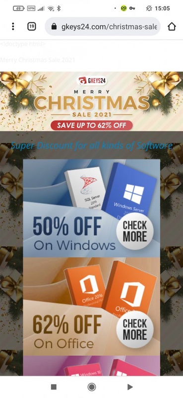 Christmas Sale 2021