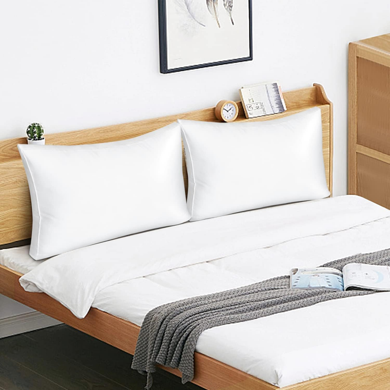 Amazon.com: EIUE Bed Pillows for Sleeping 2 Pack Queen Size，Super Soft Down Alternative Microfiber Filled Pillows,20 x 30 Inches,White : Home & Kitchen