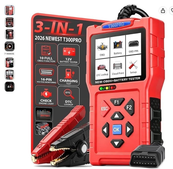 OBD2 Scanner T300 Pro