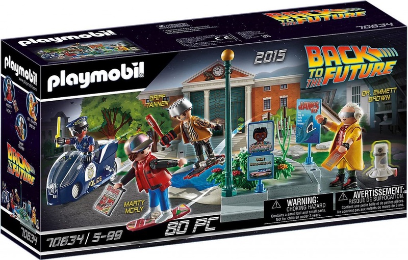PLAYMOBIL Back to the Future 70634 Part II Hoverboard Chase, for Children Ages 5+ : Amazon.co.uk: Toys & Games