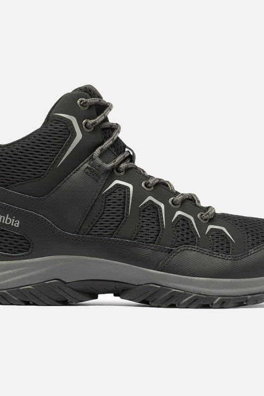 GRANITE TRAIL MID WP black/ti grey 41/8 - נעלי טיולים לגברים Columbia