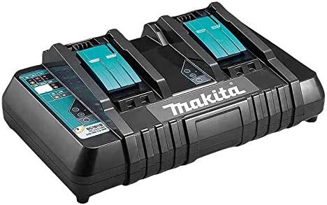 Makita Chargeur de batterie DC18RD, (0,5 h, 0,75 h, 2,25 kg) pour batteries Li-ion, noir-bleu : Amazon.fr: High-Tech