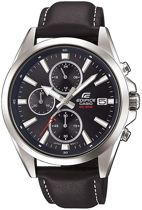EDIFICE Analogue Quartz EFV-560L-1AVUEF: Amazon.co.uk: Watches