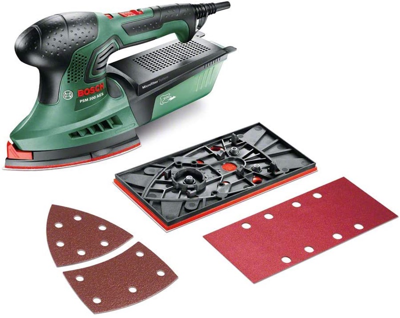 Bosch Multi Schleifmaschine PSM 200 AES (200 Watt, im Koffer) : Amazon.de: Baumarkt