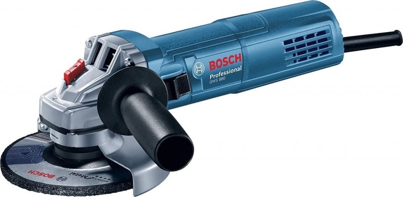 Bosch Professional angle grinder GWS 880 (880 watts, disc Ø: 125 mm, idling speed: 11,000 min-1, in a box) : Amazon.de: DIY & Tools