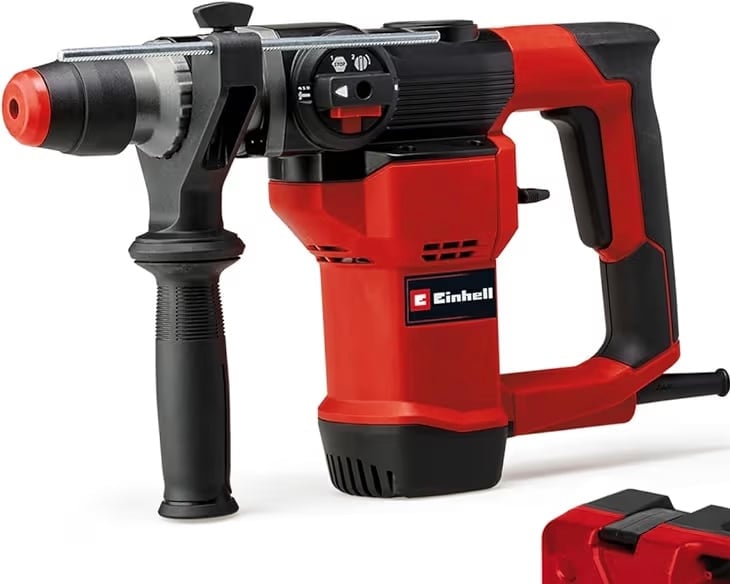 Einhell Electric SDS Drill 950W, 3.5J Impact Force, 3 Functions - Drilling, Impact Drilling, Chiselling with Lock, 28mm Concrete Drilling Capacity, Rotary Hammer Drill TE-RH 28 3F : Amazon.co.uk: DIY & Tools