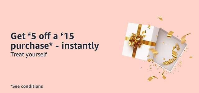 Amazon.co.uk: Get £5 off £15