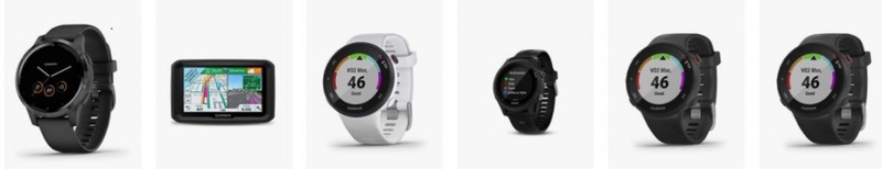 Up to 40% off Garmin products