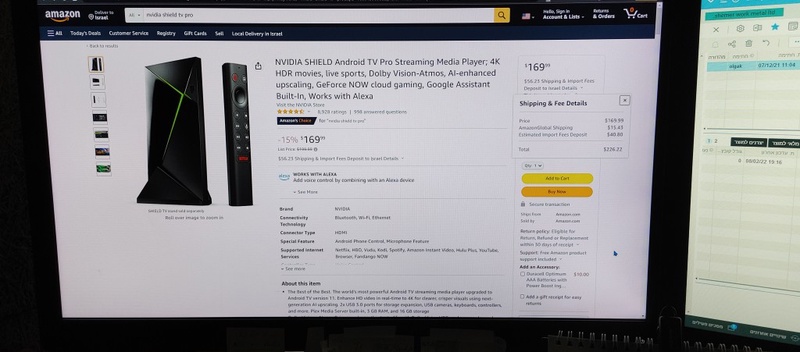 Amazon.com: NVIDIA SHIELD Android TV Pro Streaming Media Player; 4K HDR movies, live sports, Dolby Vision-Atmos, AI-enhanced upscaling, GeForce NOW cloud gaming, Google Assistant Built-In, Works with Alexa : Electronics