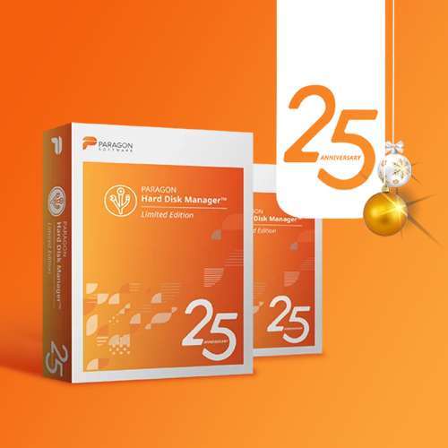 Paragon Hard Disk Manager for Windows 25th Anniversary | Paragon Software