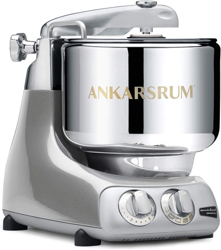 Ankarsrum 6230 SV Assistent Original-AKM6230 Kitchen Machine-Jubilee Silver (JS), 1500 W, 7 Litri, Alluminio, Argento : Amazon.it: Casa e cucina