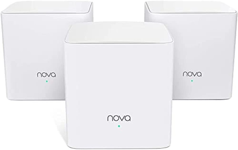 Tenda Nova MW5s-3 Whole Home Mesh Wi-Fi System; Get Rid of Wi-Fi Dead Zones; 3500sq² WiFi Coverage; Compatible with ISP speeds over 100Mbps; Pre Configured (Pack of 3) : Amazon.co.uk: Computers & Accessories
