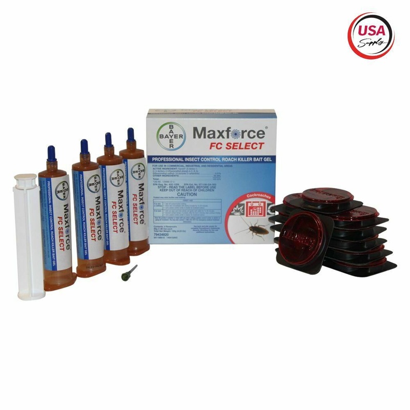 MAXFORCE FC SELECT - Roach Killer Bait w/Plunger and Tip
