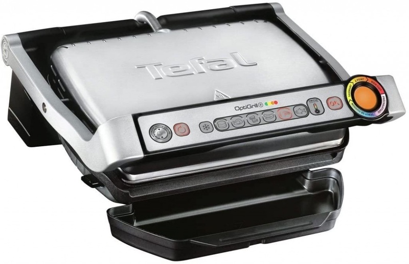 Tefal GC712D12 Optigrill+ Grille Electrique Aluminium Gris/Noir 36,5 x 34,5 x 18 cm: Amazon.fr: Cuisine & Maison