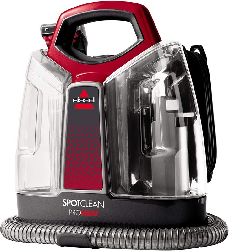 BISSELL 36988 SpotClean ProHeat stain cleaner, removes stains from carpets and upholstery, 330W, 2.5 l: Amazon.de: Küche & Haushalt
