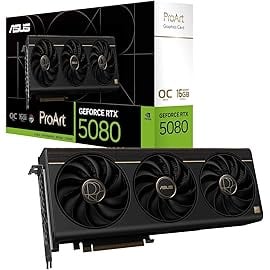 Amazon.com: SamLng PNY NVIDIA GeForce RTX™ 5080 Epic-X™ ARGB OC Triple Fan, Graphics Card (16GB GDDR7, 256-bit, Boost Speed: 2775 MHz, PCIe® 5.0, HDMI®/DP 2.1, 2.99-Slot, NVIDIA Blackwell Architecture, DLSS 4) : Electronics