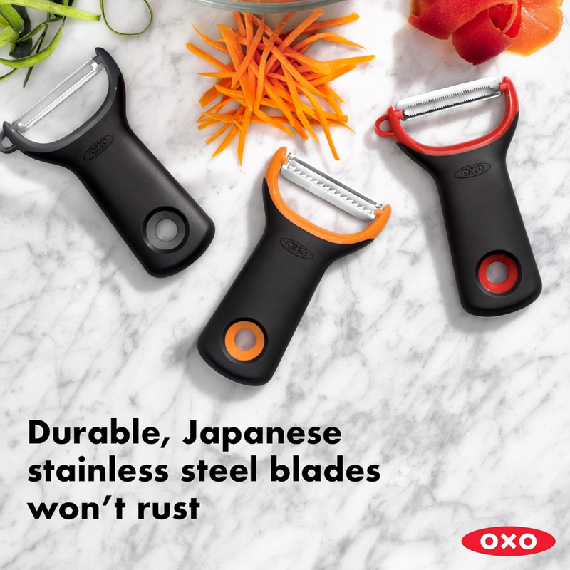 Amazon.com: OXO Good Grips 3 Piece Assorted Prep Y-Peeler Set