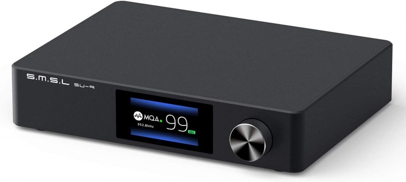 S.M.S.L SU-9 MQA Full Decoder ES9038PRO DAC XMOS DSD512 PCM768kHz/32Bit Bluetooth 5.0 UAT APTX-HD USB Balanced Decoder: Amazon.co.uk: Electronics & Photo