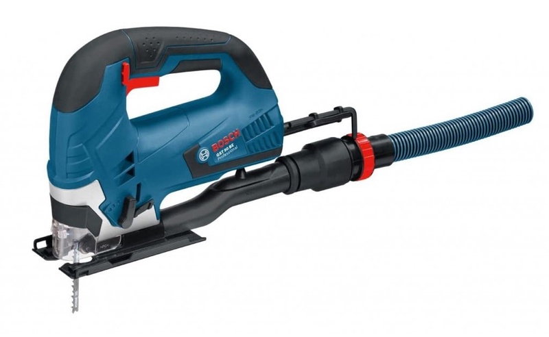 Bosch Professional Jigsaw GST 90 BE (650 Watts, including Dust Extraction Set, Hex Key WAF 5, Anti-Splinter Guard, 1 x Jigsaw Blade T 144 DP, Precision for Wood, Carrying Case) : Amazon.co.uk: DIY & Tools
