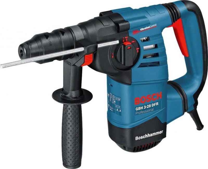Bosch Professional GBH 3-28 DFR - Martillo perforador (3,1 J, máx. hormigón 28 mm, portabrocas SDS plus + cilíndrico, en maletín) : Amazon.es: Bricolaje y herramientas