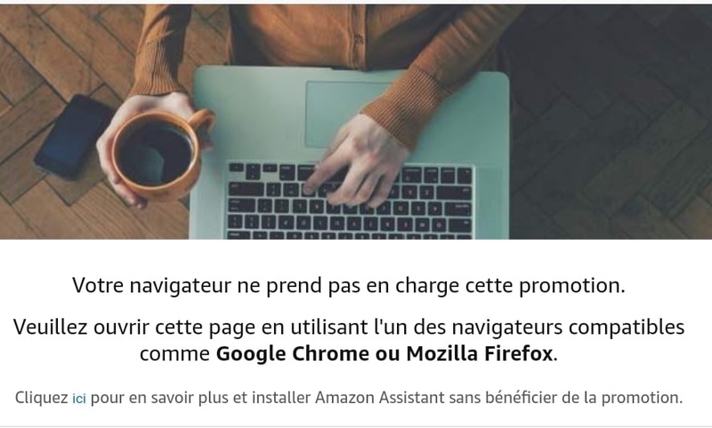 Promotion de 5 € sur Amazon Assistant