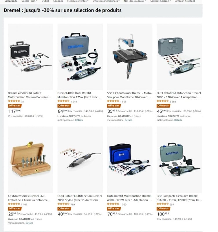 Dremel : jusqu'à -30% sur une sélection de produits