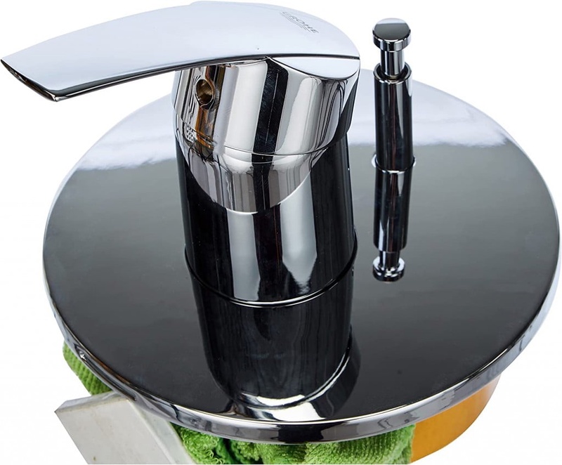 GROHE Start | Bath Mixer Tap with Flush-Mounted Body and Automatic Switching to Bath / Shower | Chrome | 23558001 : Amazon.de: DIY & Tools
