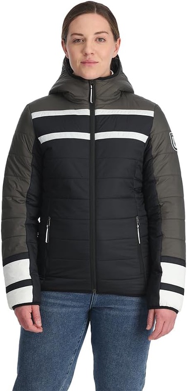 Amazon.com: Spyder Women's Ethos Hooded Puffy Ski Jacket : Clothing, Shoes & Jewelry