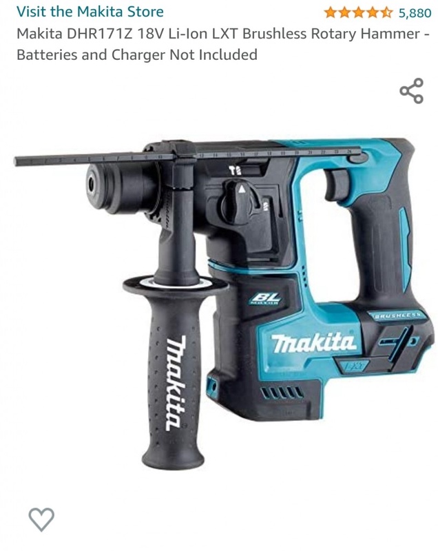 Makita DHR171Z 18V Li-Ion LXT Brushless Rotary Hammer - Batteries and Charger Not Included : Amazon.co.uk: DIY & Tools