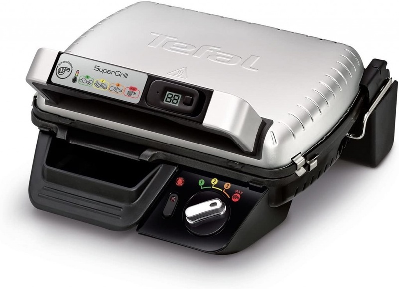 Tefal Supergrill Barbecue électrique 2000 W Aluminium 320 x 240 mm: Amazon.fr: Cuisine & Maison
