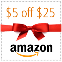 Save $5 when you spend $25